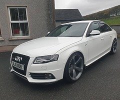 Audi a4 b8 front lip, skirt extensions, rear spats