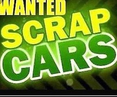Scrap cars Vans jeep ect wanted best price paid