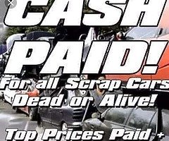 Scrap cars Vans jeep ect wanted best price paid