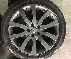 SET OF 20” RANGE ROVER SPORT ALLOYS IN GOOD CONDITION - Image 4/7