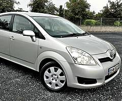Mint 09 Toyota Verso 7 seater with new NCT and only 90 miles. SALE OR SWAP