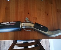 Ducati monster 821 sc project exhaust