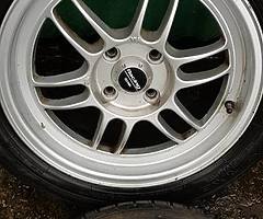 Enkei rpf1 replica alloy wheels - Image 3/6