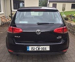 2015 Volkswagen Golf Black 1.6 TDI Bluemotion Match Edition Diesel