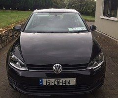 2015 Volkswagen Golf Black 1.6 TDI Bluemotion Match Edition Diesel - Image 3/10
