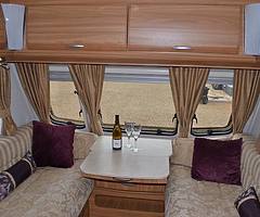 Lunar Clubman 2 berth touring caravan 2011 with new Kampa Fiesta awning - Image 5/10