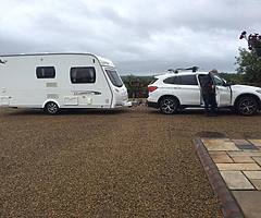 Lunar Clubman 2 berth touring caravan 2011 with new Kampa Fiesta awning - Image 10/10