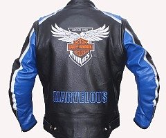 Marvelous Harley Davidson motorcycle jacket.