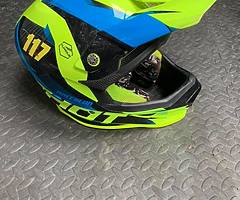 Shot motocross helmet