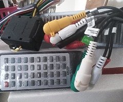 In car cd/dvd remote