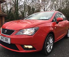Seat Ibiza 141’ 1,2 petrol,nct,tax,73k km,2 keys,sat nav,full serv history,very clean -6250€