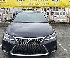 2015 LEXUS CT200H F'SPORT LUXURY EDITION HYBRID €180 ROAD TAX NEW NCT UNTIL 2021