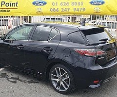 2015 LEXUS CT200H F'SPORT LUXURY EDITION HYBRID €180 ROAD TAX NEW NCT UNTIL 2021 - Image 4/10