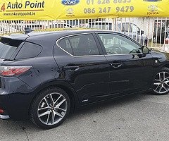 2015 LEXUS CT200H F'SPORT LUXURY EDITION HYBRID €180 ROAD TAX NEW NCT UNTIL 2021 - Image 5/10
