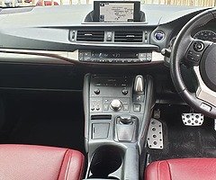 2015 LEXUS CT200H F'SPORT LUXURY EDITION HYBRID €180 ROAD TAX NEW NCT UNTIL 2021 - Image 6/10