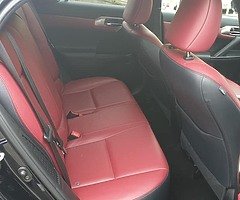 2015 LEXUS CT200H F'SPORT LUXURY EDITION HYBRID €180 ROAD TAX NEW NCT UNTIL 2021 - Image 8/10