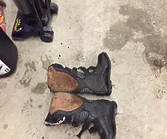 Motorcross boots size 8