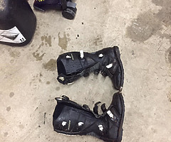 Motorcross boots size 8
