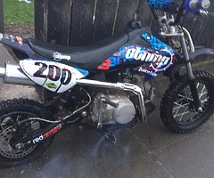 Pitbike 110 superstump