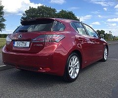 2011 Lexus CT 1.8 200H Executive - FSH - NCT 04/20 - 2 Keys - Sat Nav - Rear View Camera - Image 3/9