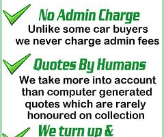 All scrap vehicles wanted for cash