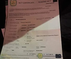 Toyota avensis 07 (full nct) - Image 11/12