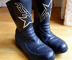 RST Size 9 Motorcycle Boots - Image 3/3