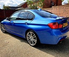 2013 BMW 318D M-SPORT PLUS F30 (HARMON KARDON SOUND XENONS 19" 403 ALLOYS HEATED LEATHER M PERFORMAN