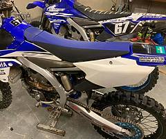 Low hour 2018 and 2015 yzf250 swap p/x sale