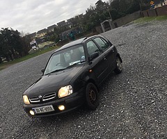 Nissan micra 2001