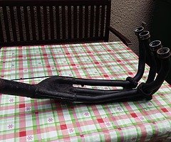 FZR 600 down pipes
