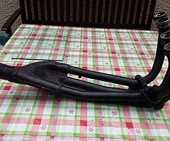 FZR 600 down pipes