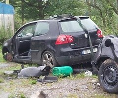 2 mk5 golfs for parts