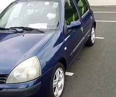 Renault Clio 1,1 litr, 2005 New NCT until. 9/20 TAX till. 9/19 very low miles - Image 3/10