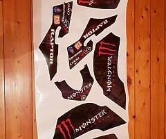 YAMAHA RAPTOR 660 STICKER KIT