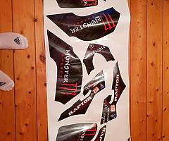 YAMAHA RAPTOR 660 STICKER KIT