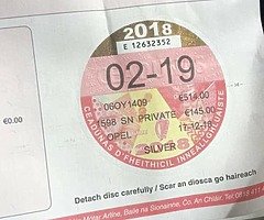Opel astra estate 2006 Nct & Tax