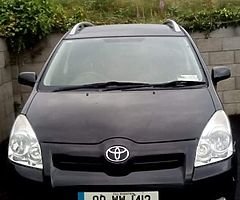 09 Toyota verso 1.6 new test