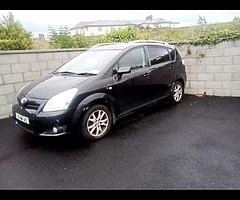 09 Toyota verso 1.6 new test