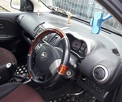 Nissan note 1.4 petrole 08 model.colour grey