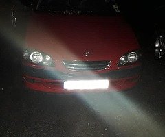 Avensis 1.6 petrol no taxbook