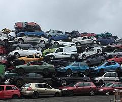 All SCRAP CARS VANS AND JEEPS WANTED