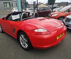 06 Porsche boxster 2.7 manual very low milage 