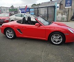 06 Porsche boxster 2.7 manual very low milage 