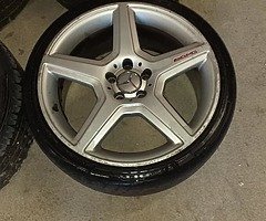 Genuine Mercedes AMG alloys 19s - Image 3/6