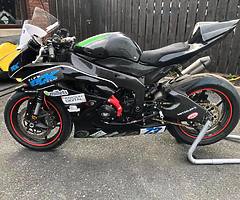 2014 zx6r ecta racing supersport race bike