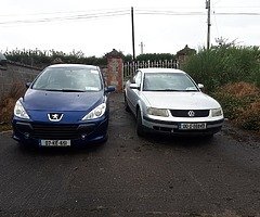 Peugeot 307 and Volkswagen passat - Image 3/3