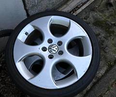Mk5 GTI genuine wheels