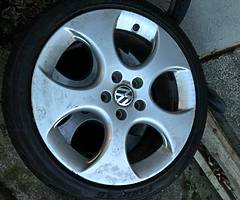 Mk5 GTI genuine wheels - Image 3/4
