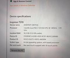 Dell Inspiron i7 8th Gen 4K touchscreen - Image 4/5